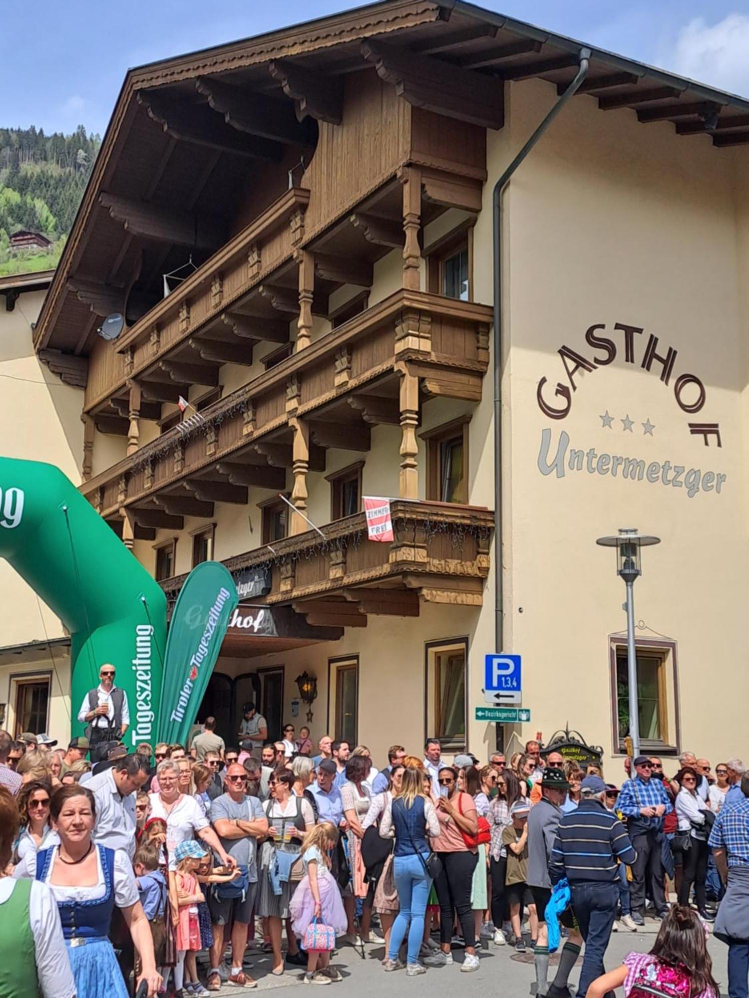 Hotel Untermetzger Zell am Ziller Zewnętrze zdjęcie