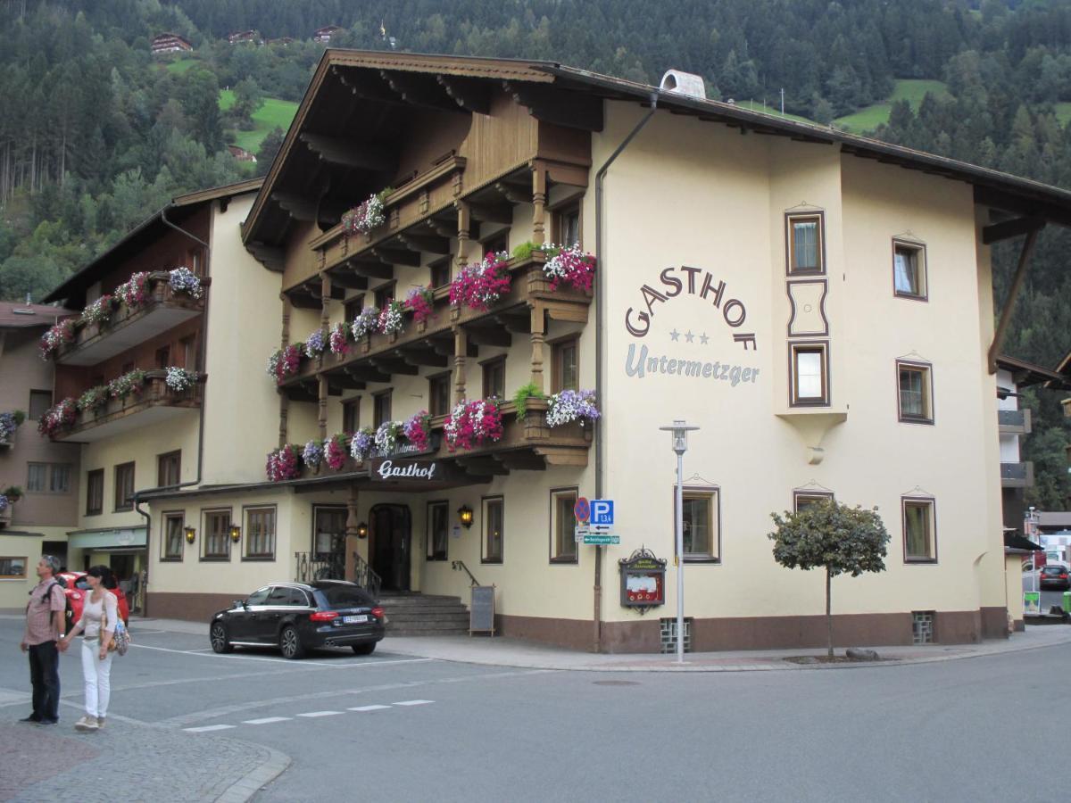 Hotel Untermetzger Zell am Ziller Zewnętrze zdjęcie